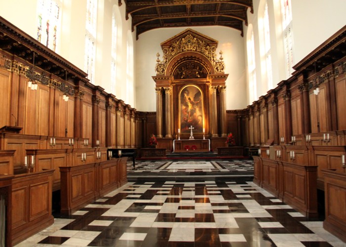 The Chapel, looking East